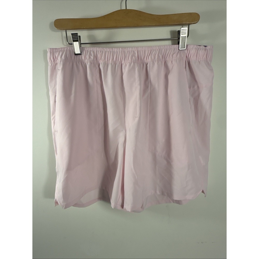 DSG 6" Agility Short Moisture Wicking Zipper‎ Pocket UV Light Pink Men's L